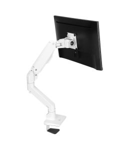 Single Heavy Duty 34"- 49" Monitor Arm Desk Mount with Easy Top Mounting - Load 22-44 lbs - VESA 75/100/200mm