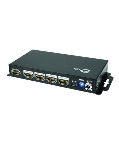 1x4 HDMI Splitter with 4Kx2K & EDID Management back panel