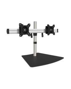 Easy-Adjust Dual Monitor Desk Stand - 13" to 27"