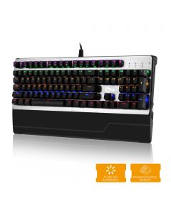 Mechanical Gaming Keyboard With 7 Color LED Backlit
