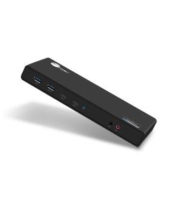 USB Type-C Dual 4K Docking Station with Power Delivery 60 watts- Windows & Mac M1/M2/M3 Pro/Max Compatible