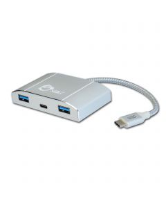 USB-C to 4-Port USB 3.0 Hub with PD Charging - 3A/1C