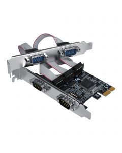 Quad-Serial Port / RS-232 PCIe Card