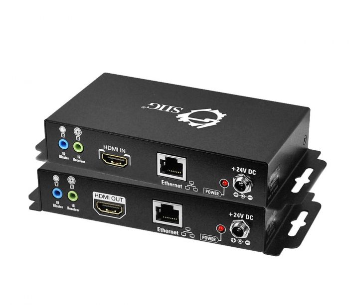 Long Range HDMI Ethernet Extender Single Cat5/6 with IR/RS-232