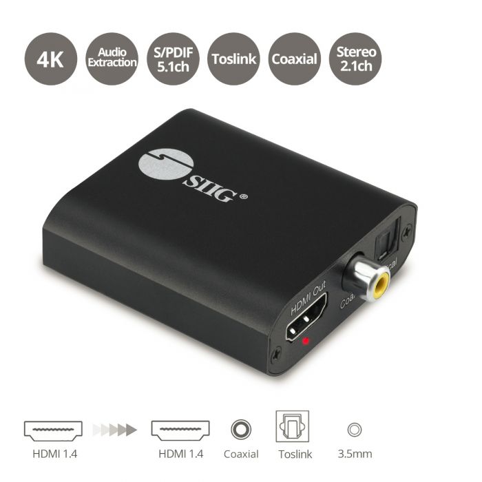 4K HDMI with Audio Converter