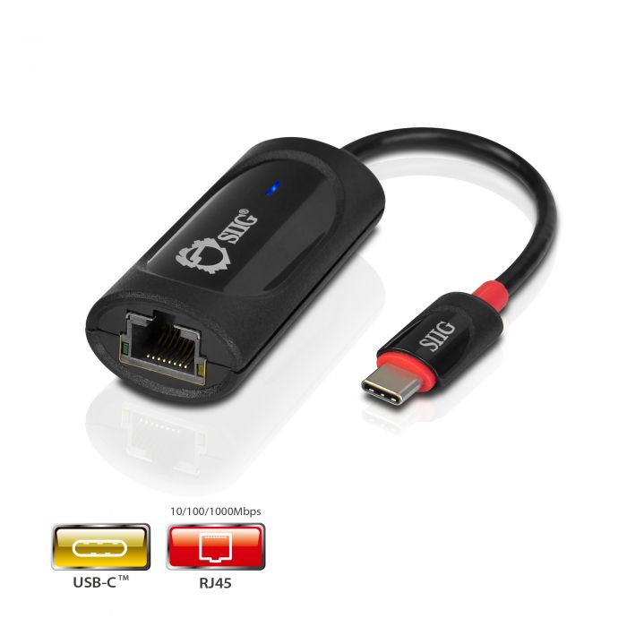 can you get gigabit over usb-c to ethernet