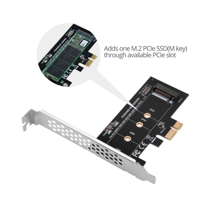 M.2 PCIe SSD Adapter